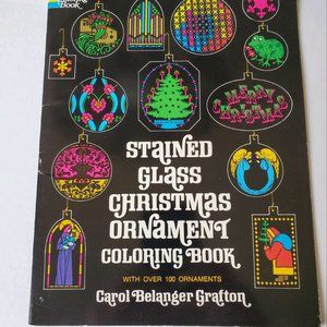 Coloring Book - "Stained Glass" Ornaments